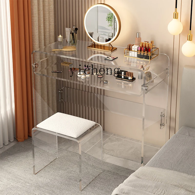 PYH Bedroom Dressing Table Modern Minimalist Office Computer Desk Nordic Small Apartment