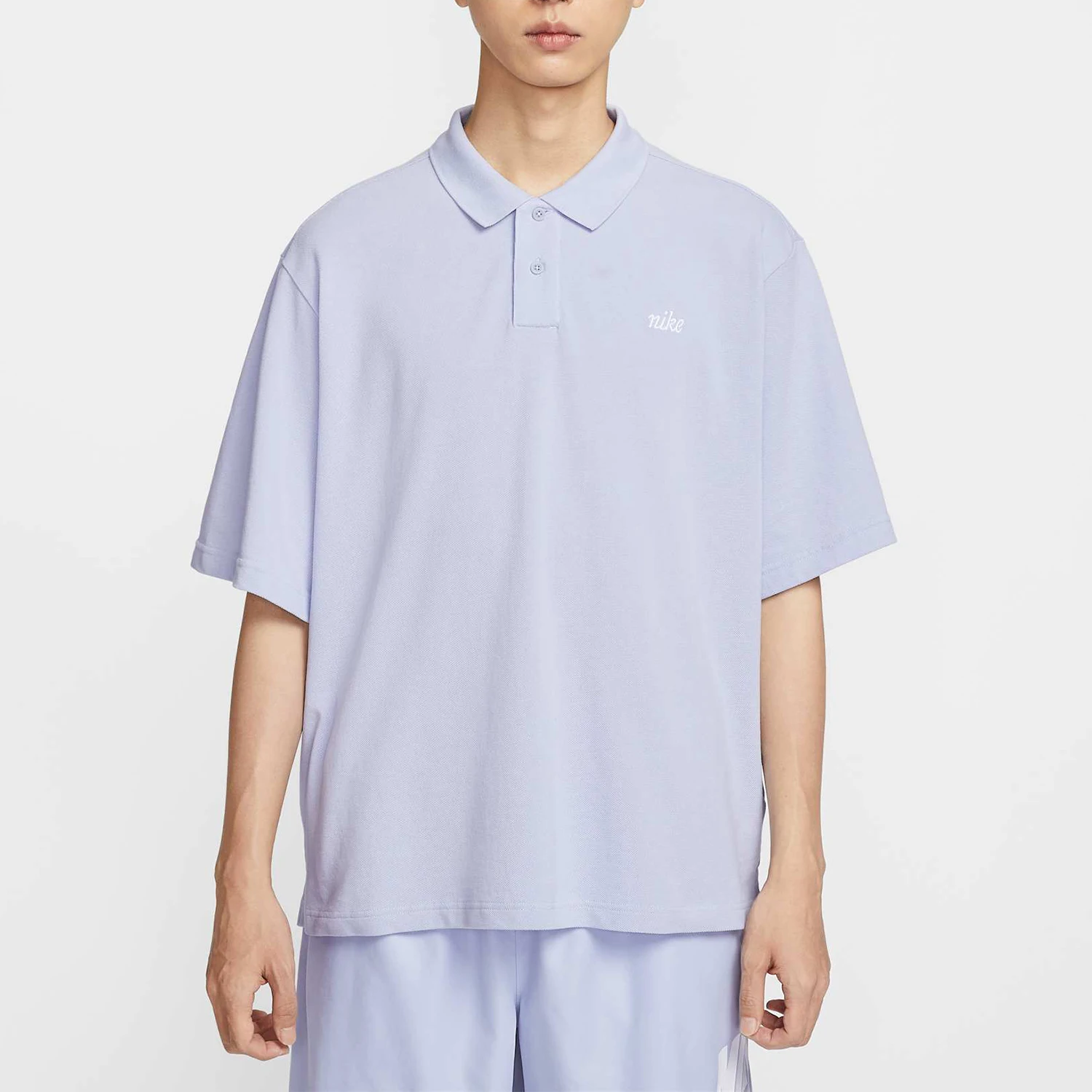 

Оригинальная мужская свободная спортивная рубашка-поло Nike с вышивкой, коллекция Осень 2025, модель HV0825-057