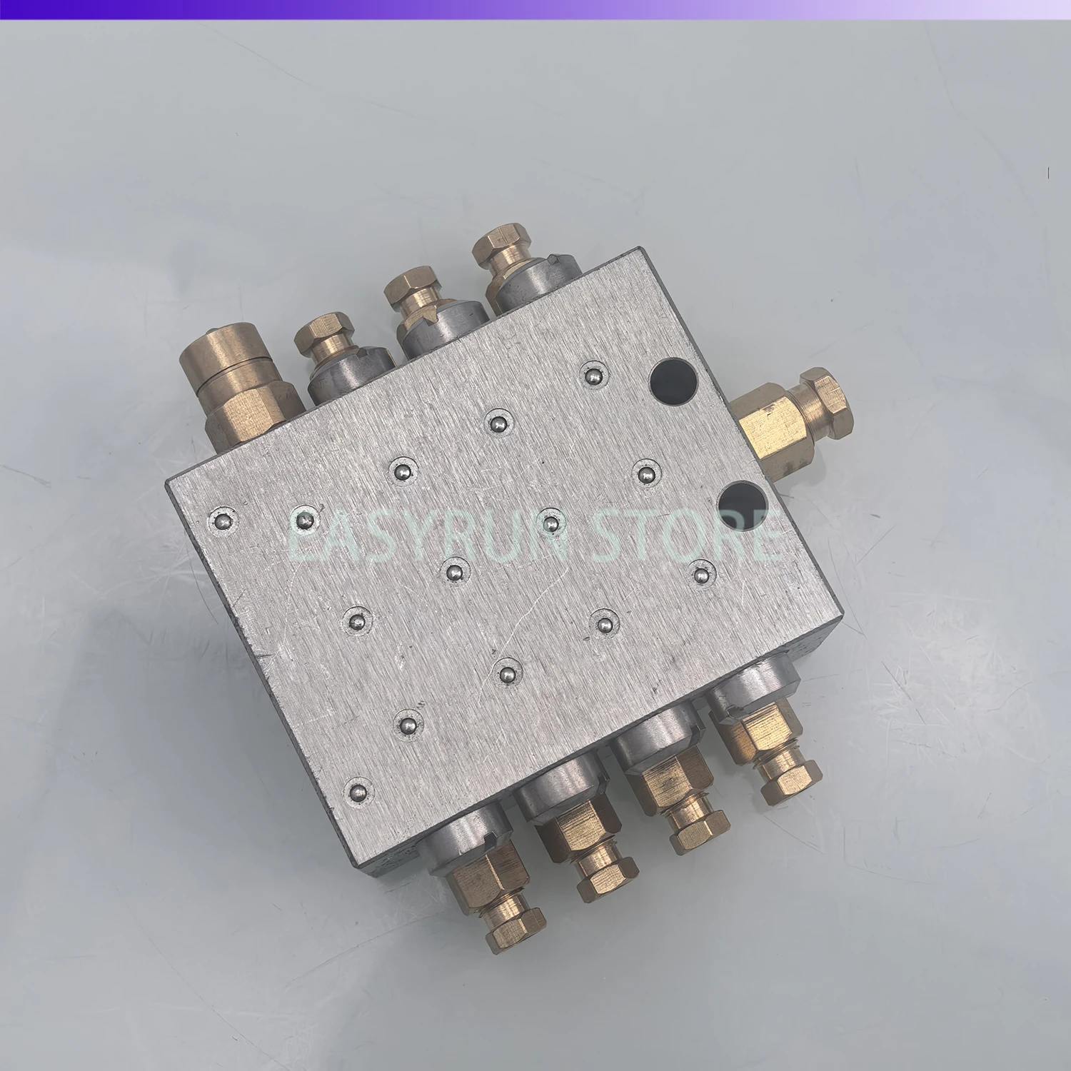 Oil distributor distribution valve block type 8 position oil separator
