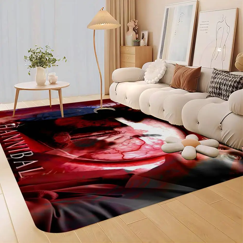 Hannibal TV Room Mats Anti-slip Absorb Water Long Strip Cushion Bedroon Mat Household Carpets