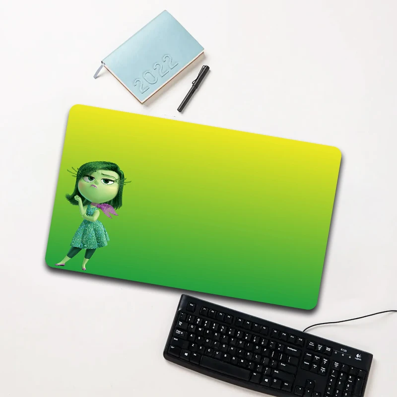 

Disney Inside Out Disgust Green Mouse Pad Large Non-slip Waterproof Desk Mat for Computer Laptop