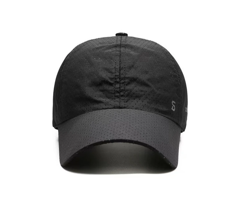 Original-Design-Laufkappe, dünn, schnelltrocknend, atmungsaktiv, mit Schirm, für Herren und Damen, ideal für Outdoor-Aktivitäten, Sonnenschutz, Sommer, Angeln, Baseballkappe. – Detail 11