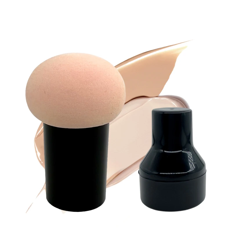 1Pc Nieuwe Lovable Makeup Puff Make-Up Spons Facial Foundation Crème Paddestoel Hoofd Soft Make Bladerdeeg Beauty Tool