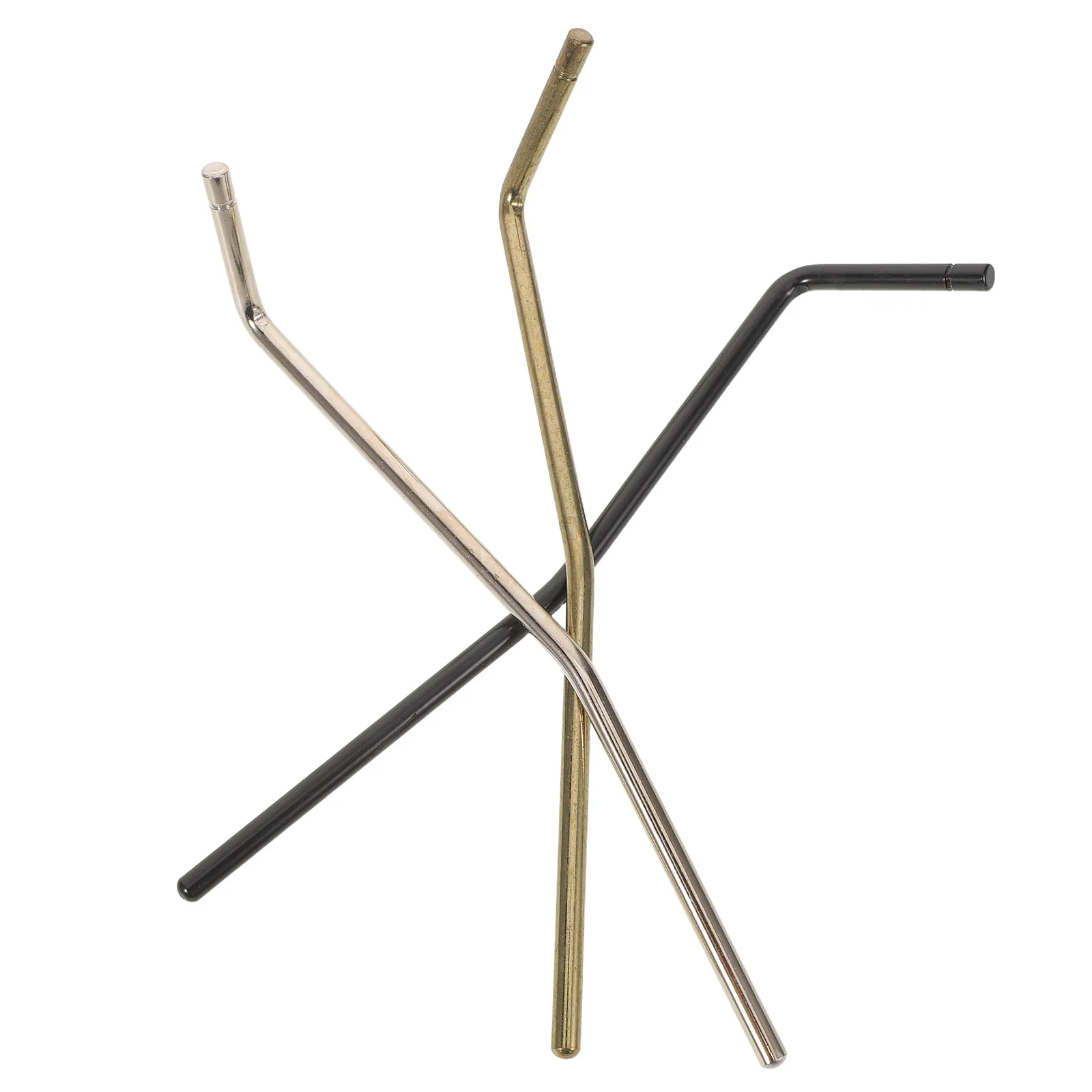 

3 Pcs Electric Guitar Accessories Tremolo Bar Arm Replacement In-line Parts Metal Bridge Hardware