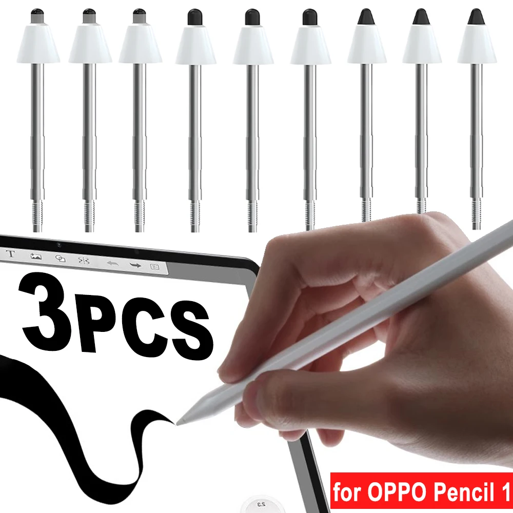 

Replacement Pencil Tips for OPPO Pencil 1st Generation Wear-Resisting Stylus Pen Nibs No Wear Out Fine Point Tip for OPPO Pencil