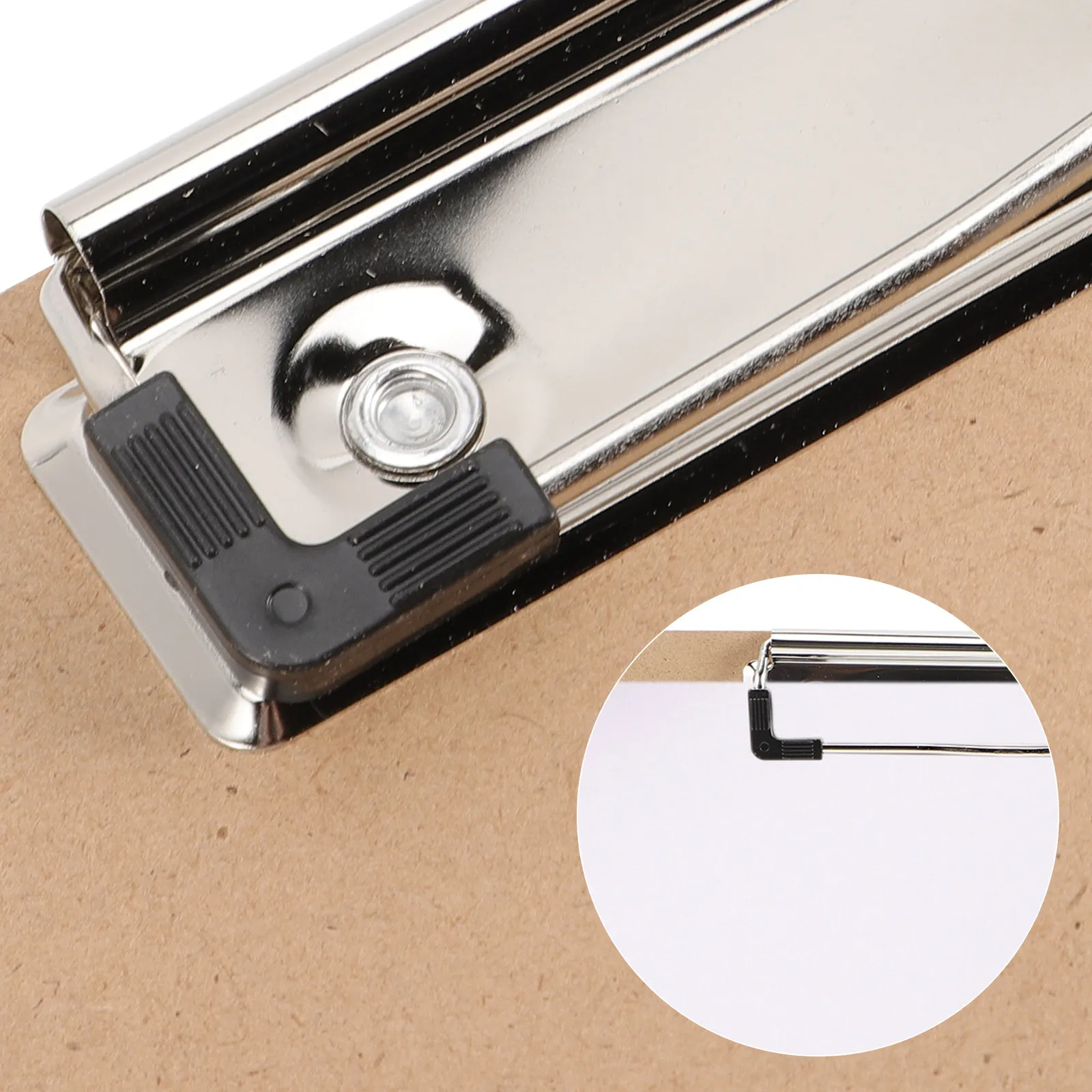 

2Pcs Portable Thick Clipboard Writing Board Office Document Clip Multi-Purpose File Organizer School Students Stationery