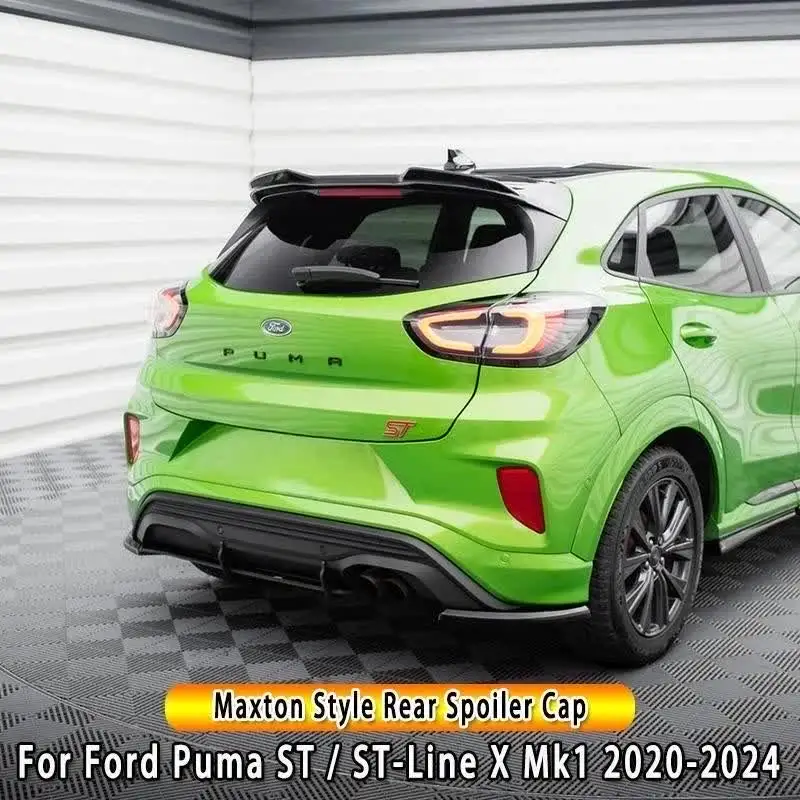 Spoiler posteriore Maxton Style per Ford Puma ST / ST-Line X Mk1 2020-2024 (solo ST / ST-Line) - Alettone/Splitter per tetto e bagagliaio