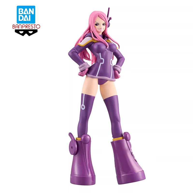 Oryginalne figurki Anime 16cm BANDAI BANPRESTO ONE PIECE DXF Biżuteria Bonney Anime Figurka Lalka Model Zabawka Ozdoby Prezenty