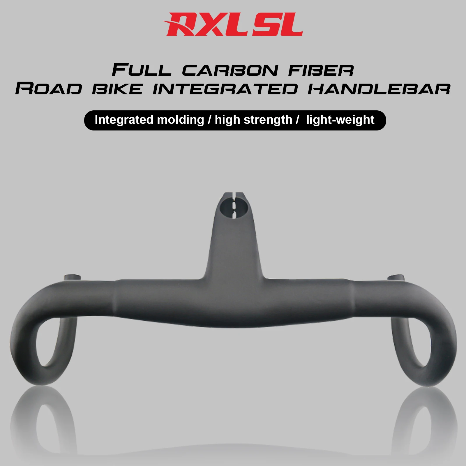 

RXL SL Bicycle Handlebar Carbon Road Bike Handlebar Integrated 28.6mm Integrated Road Handlebar Racing Bike Parts 400/420/440mm