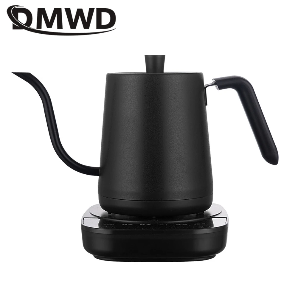 

DMWD 110/220V 800ml Electric Kettle Portable Water Heater Coffee Pot Tea Maker Office Warmer Boiling Machine 45~95 Temp Adjust