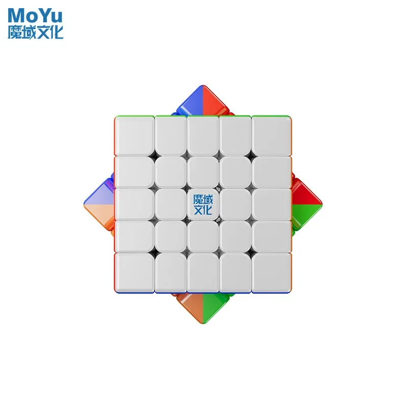 MOYU AoChuang V6 5x5 Cube Magnetic UV Stickerless 5x5x5 Magico Puzzle Children's Gifts Fidget Toys Puzzle Cubo Magico Toys Gift