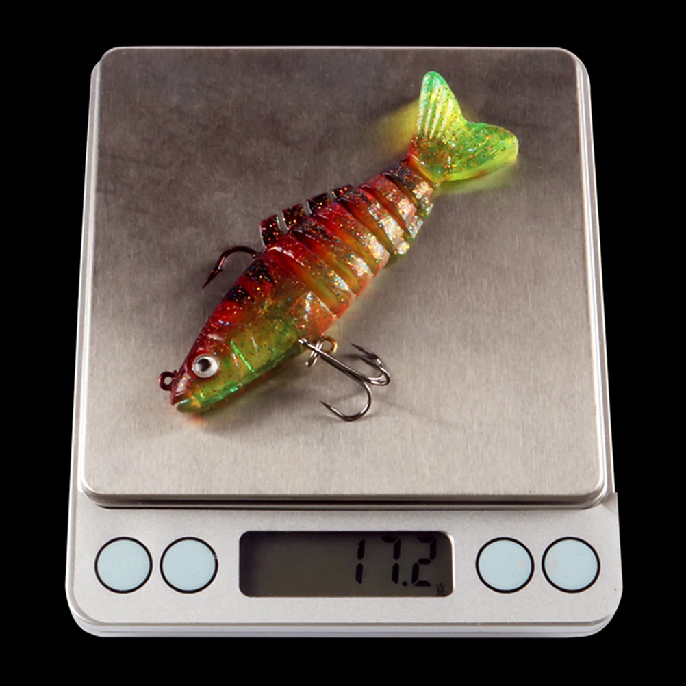 

3pcs Bionic Fishing Lures Life like Design Reusable Eco material Bright Color Tackle for Fishing Enthusiasts Accessories