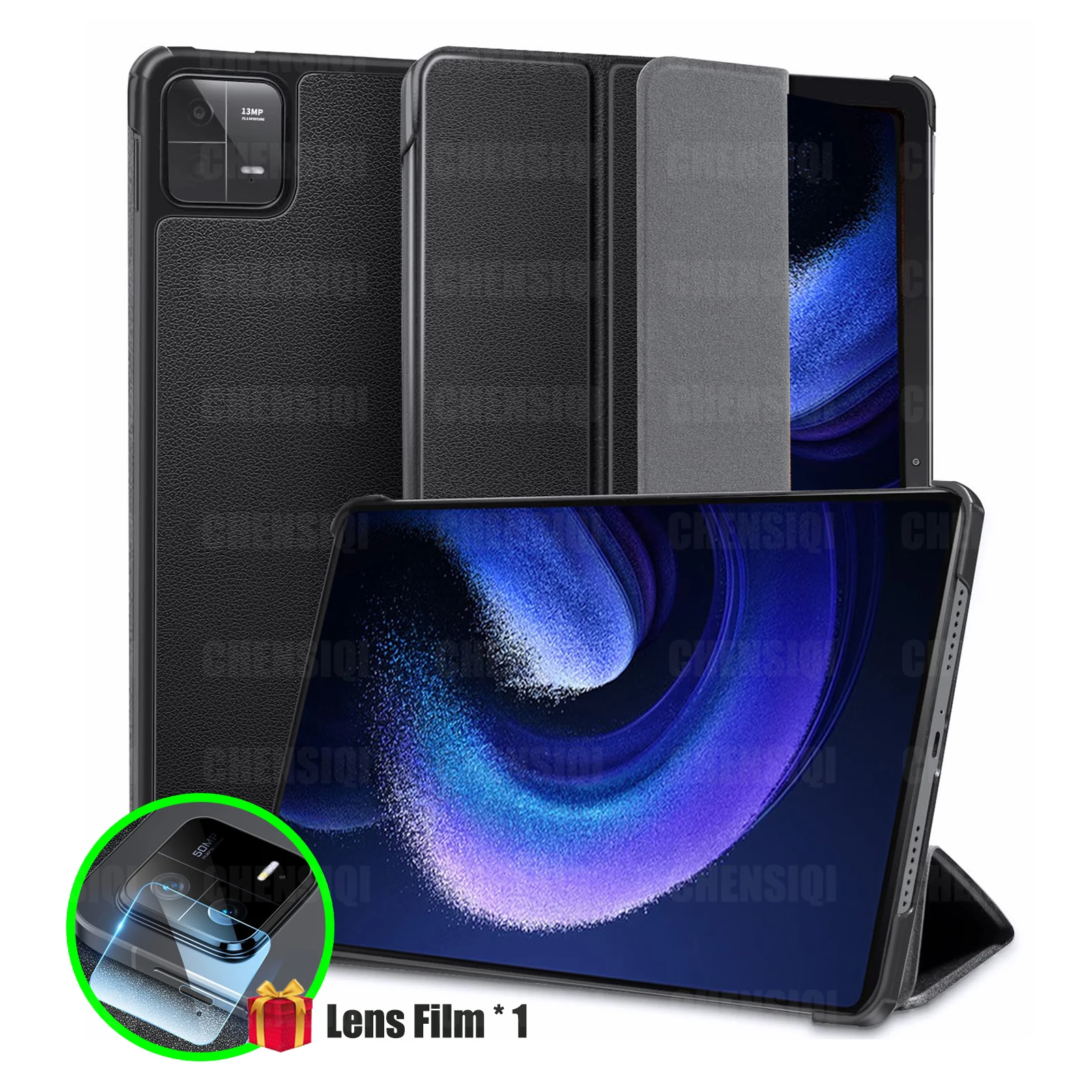 

Case for Xiaomi Pad 6/Xiaomi Pad 6 Pro 11" 2023 Ultra Slim Smart Cover with Auto-Sleep/Wake Function Case for Mi Pad 6 Tablet