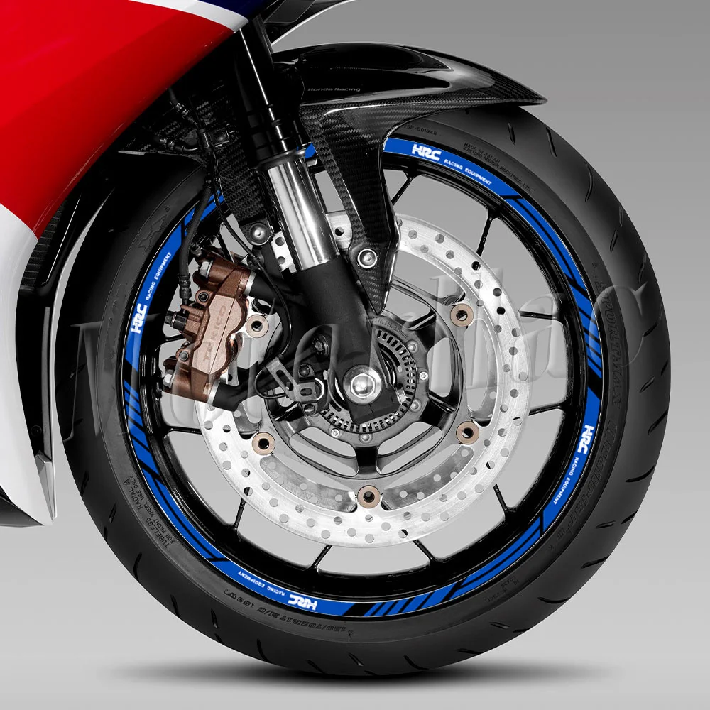 Motorrad-Radaufkleber Streifen Felgen-Naben-HRC-Aufkleber Zubehör für CBR 1100 CBR1000RR 600RR 125 650 500R 300R 250R – Detail 8