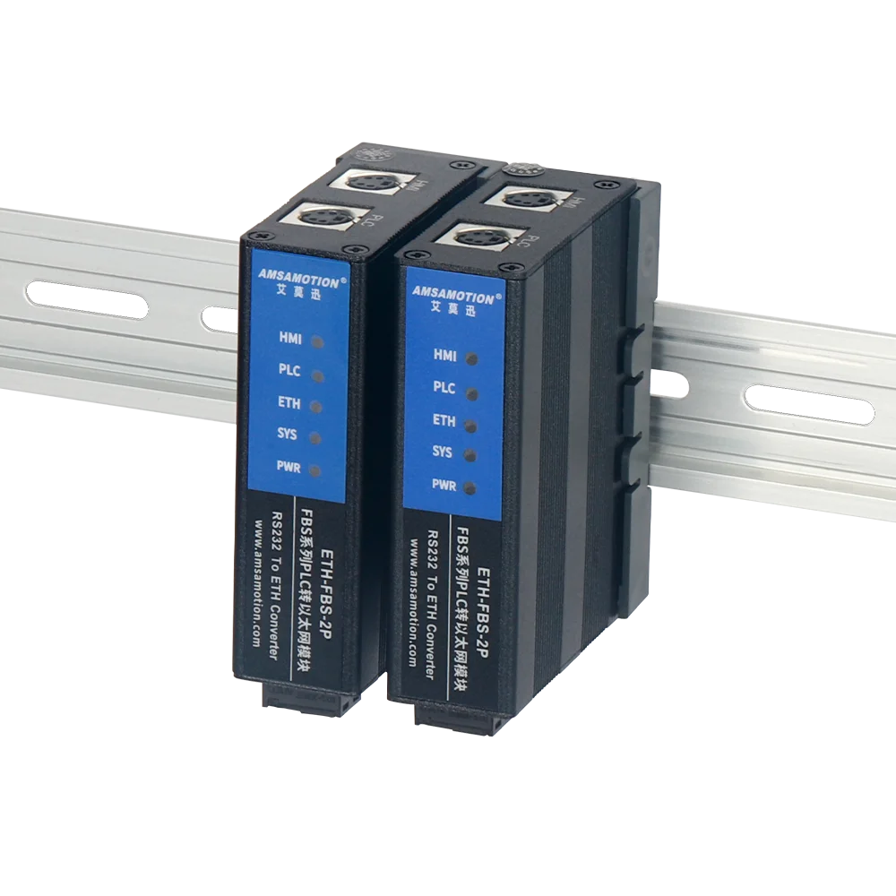 Konverter RS232 Ke ETH ETH-FBS-2P untuk Modul Ethernet Port Seri PLC FATEK FBS