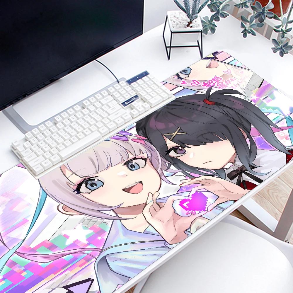 Game Needy Girl O-Overdose Mousepad Large Gaming Mouse Pad LockEdge Thickened Computer Keyboard Table Desk Mat