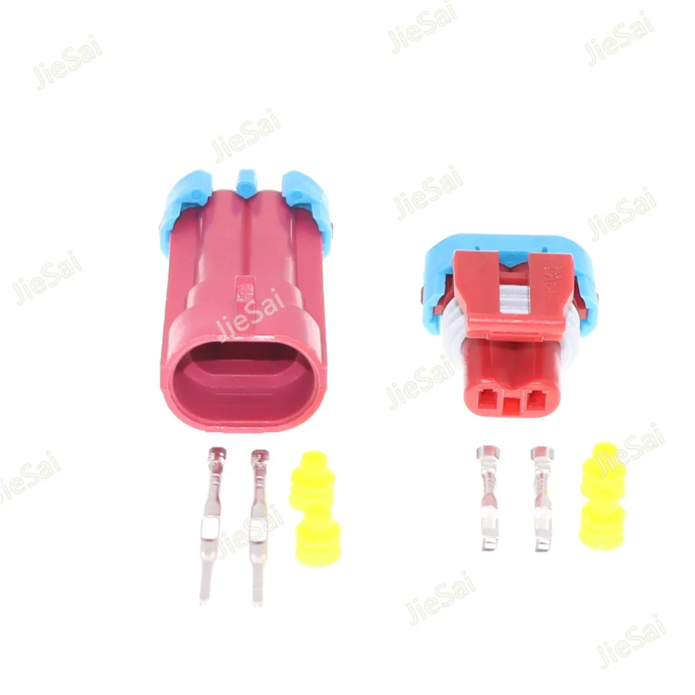 PA66 2 Pin 12052643 12177071 Female Male Automotive Connector Sensor Plug Valve EGR For Nissan Paladin ZXAUTO