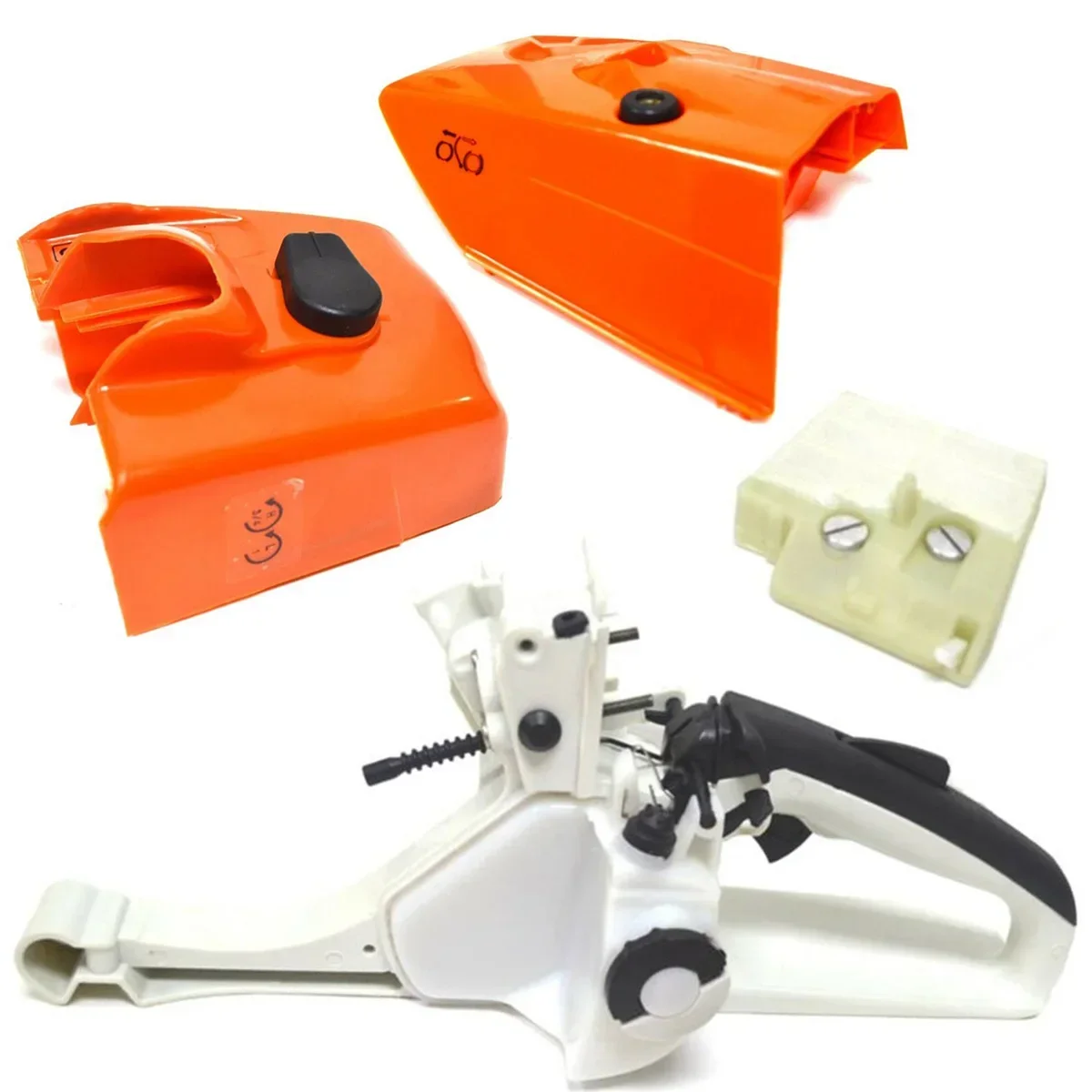 Imagem -06 - Conjunto de Alça Traseira 026 1121 080 1605 1121 350 0829 Motosserra para Stihl Ms260 Mortalha Acessórios Superiores Novo