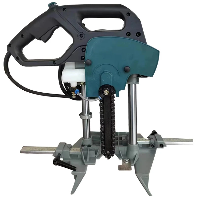 Woodworking Portable Square Hole Machine Chain Saw Ancient Building Pavilion Punching Machine Wood Mortise Machine