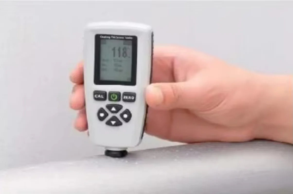 Enkele en continue magnetische inductie en de Eddy CurrentsTM550FN laagdiktemeter