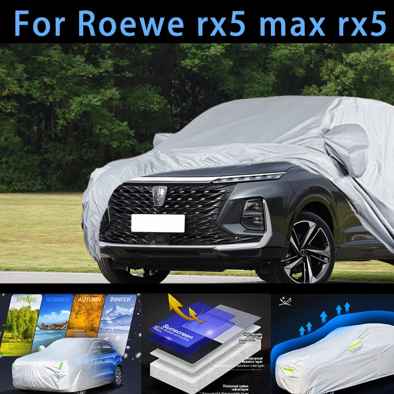 

For Roewe rx5 Outdoor Protection Full Car Covers Snow Cover Sunshade Waterproof Dustproof Exterior Car cover protection