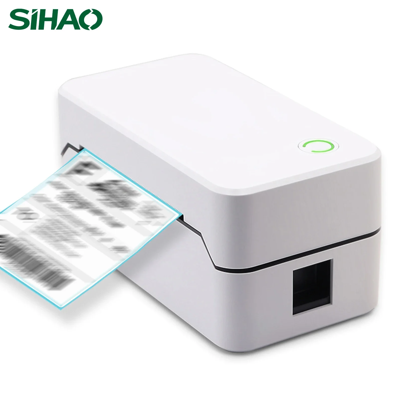 

SIHAO Термопринтер этикеток Маленький беспроводной принтер транспортных этикеток 40-80 мм Портативный производитель, совместимый с различными системами