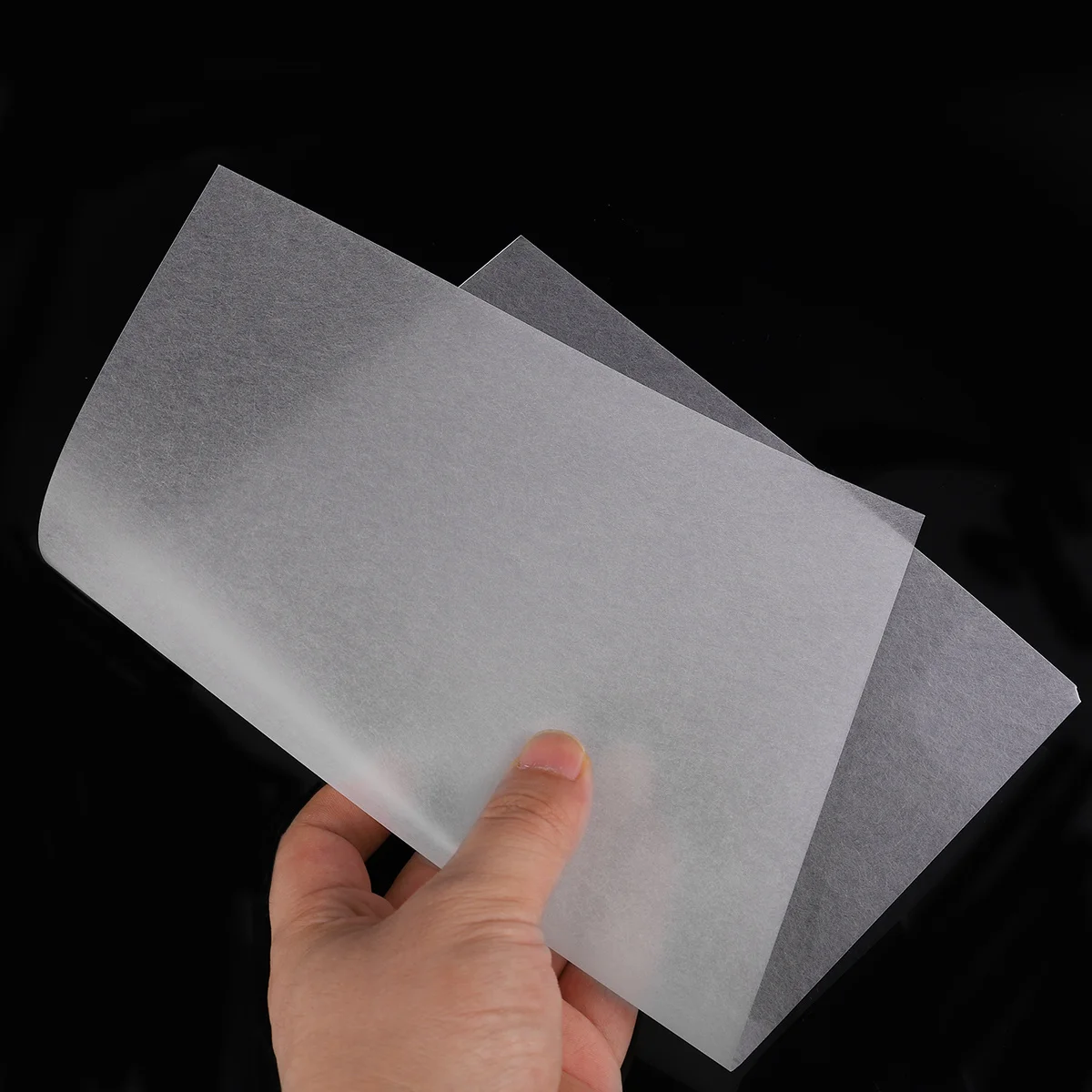 

50Pcs Transparent Heat Shrink Film Sheets 20x29cm DIY Hand-Painted Shrinkable Material for Jewelry Charms Decoration