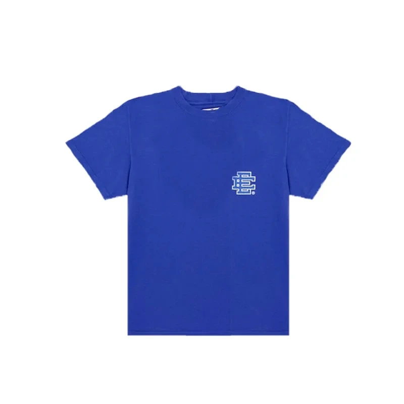 EE Eric Emanuel T-Shirt Basic Print Y2K Anime Casual Oversize Men's Clothing Summer Cotton Men Women Tops Eric Emanuel T Shirt image 4