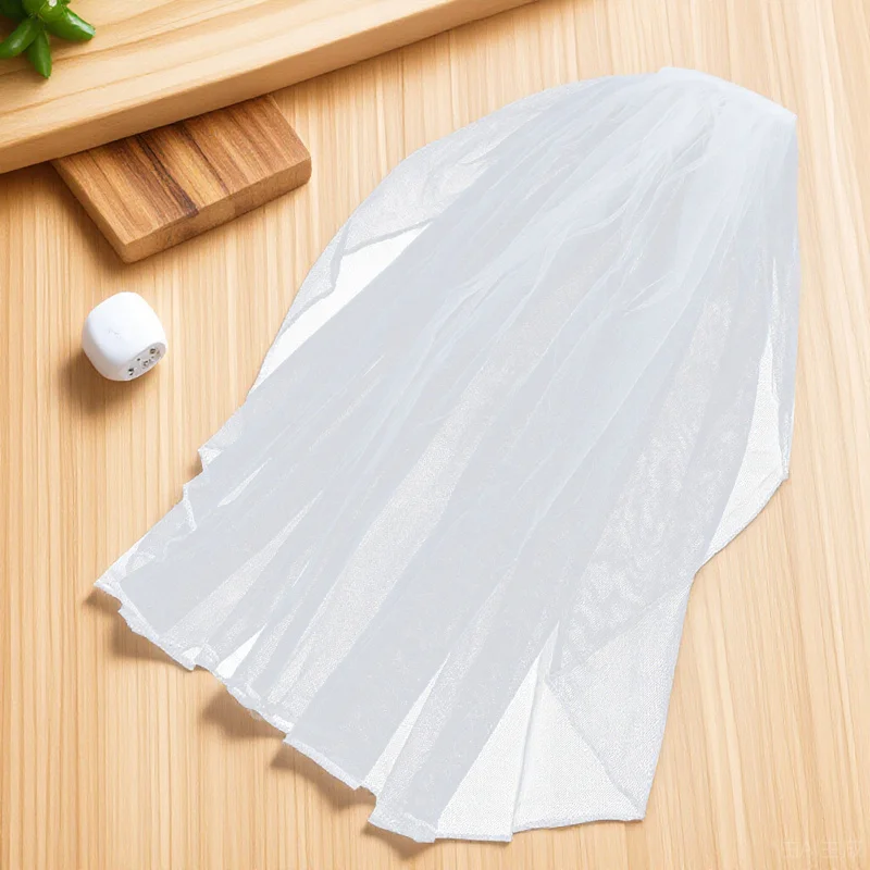 

Short Wedding Veil Tulle Bridal Headpiece Comb Ivory White For Bride Ceremony Photography Veil For Bride Wedding Accessory