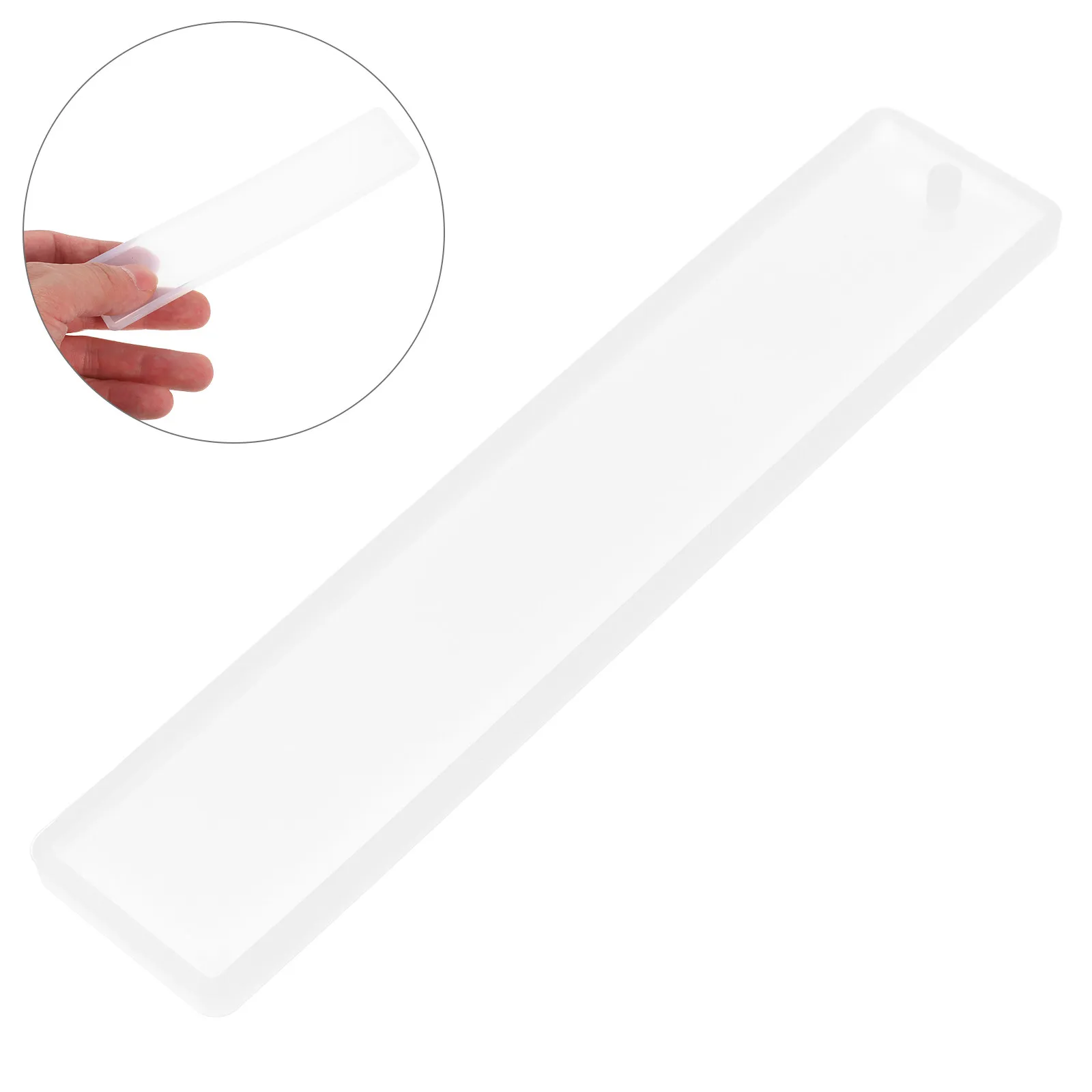 20Pcs Silicone Rectangle Bookmark Molds Resin Bookmark Mold for Epoxy Resin Jewelry Making Easy Release Precise Dimensions
