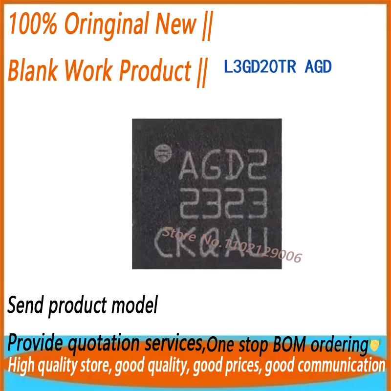 (3/50 pieces) L3GD20 L3GD20TR AGD2 New Original