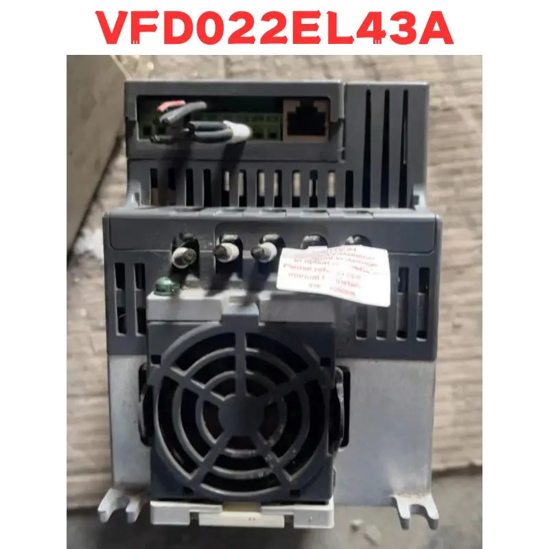 Second-hand VFD022EL43A Inverter Tested OK