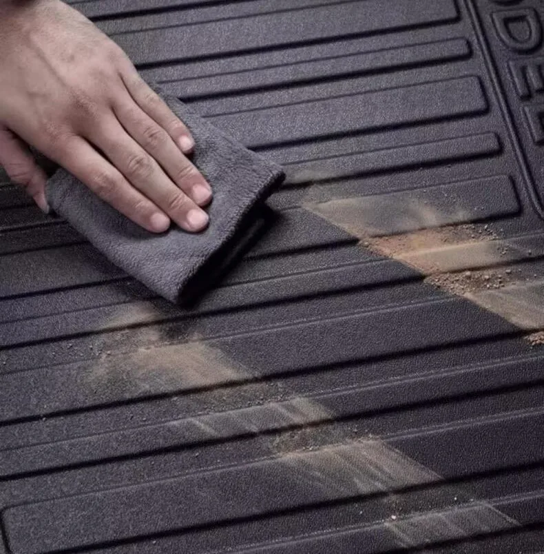 Toyota Sienna XL30 3rd Gen TPE Trunk Mat - alternate angle