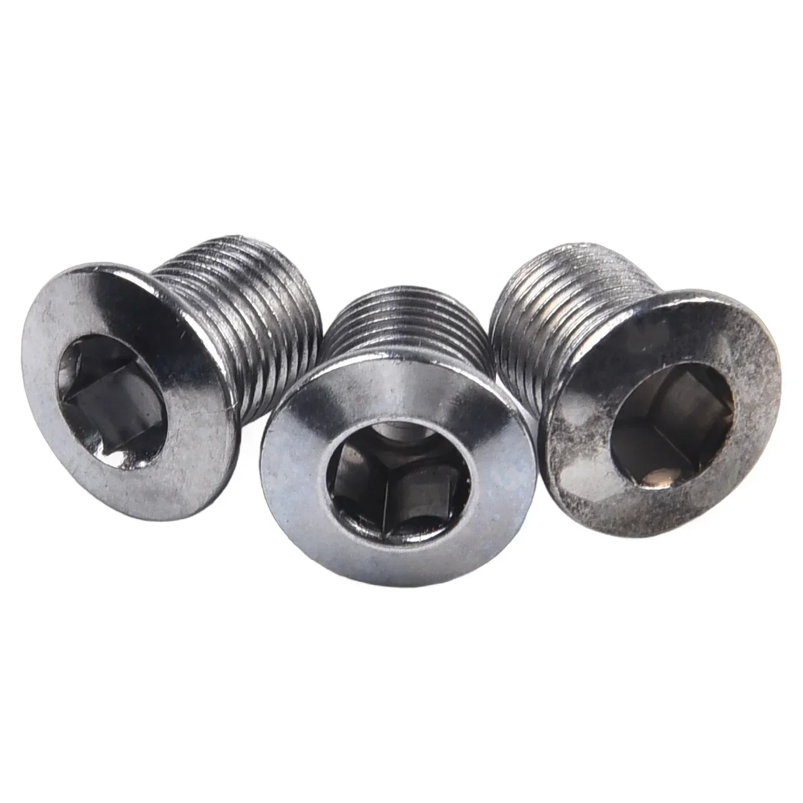 10pcs For Each Single/Double/Triple Chainring Bolts Screws Disc Crankset Nuts Chainwheel Fit For Road Bike Mountain Bike