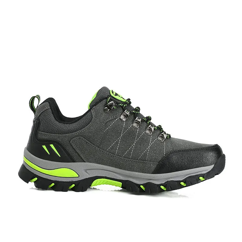 Men's Hiking Shoes Suede Leather Outdoor Shoes Wear-resistant Men Trekking Walking Hunting Tactical Sneakers for Women