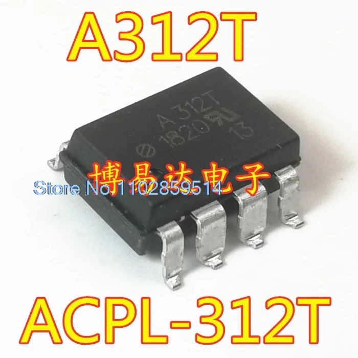 5 PÇS/LOTE HCPL-312T HCPL312T A312T SOP-8 DIP8