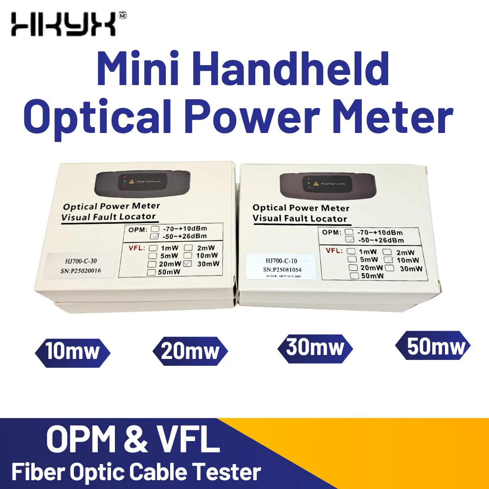 opm-vfl-optical-power-meter-2-1-mini-rechargeable-opm-70~-10dbm-50~-26dbm-visual-fault-locator-vfl-10-20-30-50mw-ftth