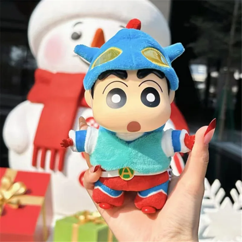 TOPTOY Crayon Shin-Chan Costume Party Series Vinile Peluche Cieco Box Figurine Misterioso Boxe Bag Pendenti Giocattoli Alla Moda Regali