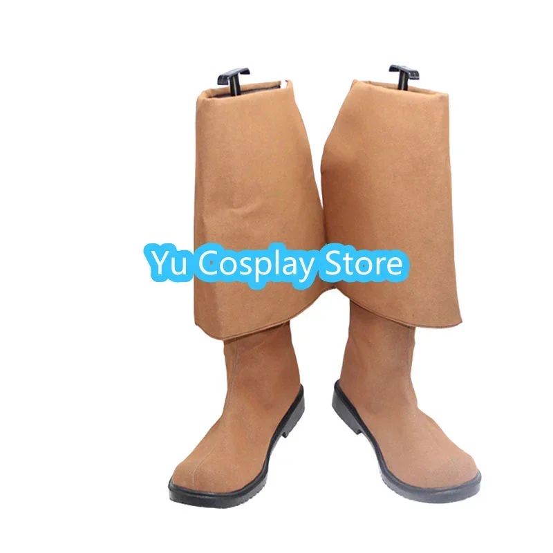 

Yu-Cosplay Капитан Джек Обувь для косплея Воробей Опора для косплея Обувь из искусственной кожи Хэллоуин Карнавальные ботинки на заказ