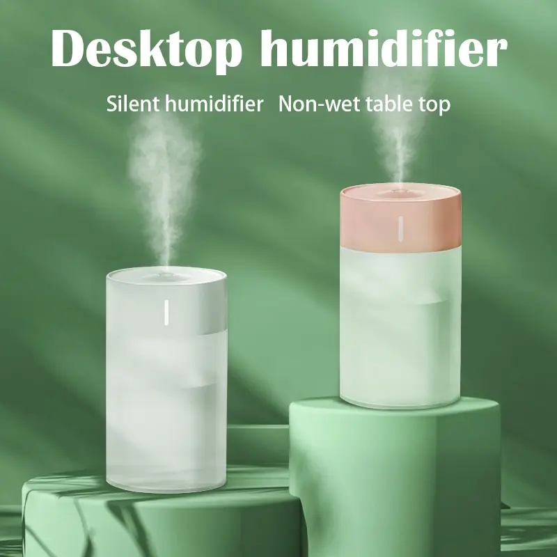 Air Humidifier USB Ultrasonic Aroma Essential Oil Diffuser Romantic Humidifier 260ml Mini Cool Mist Maker Purifier for Home Car