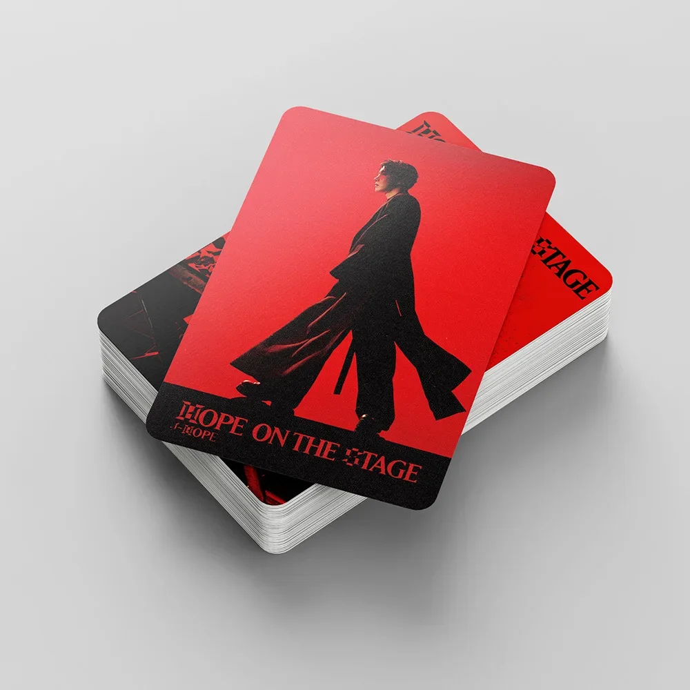 55Pcs/Set Kpop Idol J-HOPE Cards Photocard New Album Hope On The Stage Postcard Fans Collection Gift