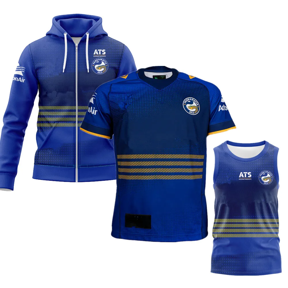 2025 Parramatta Eels rugby jersey Australia Parramatta Eels Hoodie jacket rugby shirt vest t-shirt Hoodies singlet