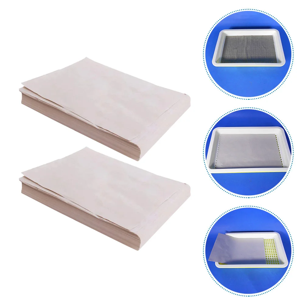 

100 Sheets Seedling Paper Plant Germination Supplies Garden Pallet Germinating Sprout Tray Starting Nursery