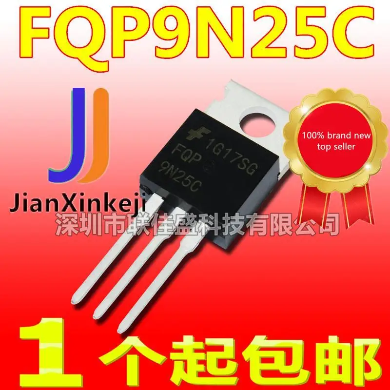 10Pcs 100% Original New In สต็อก FQP9N25C FQP9N25 CEPF634 250V9A Field Effect หลอด-220