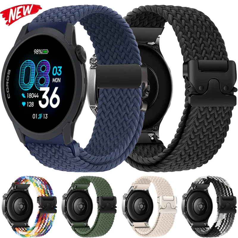 �y�Z�[�����z�i�C�����҂݃X�g���b�v COROS APEX 4 42mm/PACE 4-3-Pro�p �p���V���[�g�o�b�N���o���h Suunto Vertical 2/Race 2-S CMF Watch 3 Pro�p �x���g