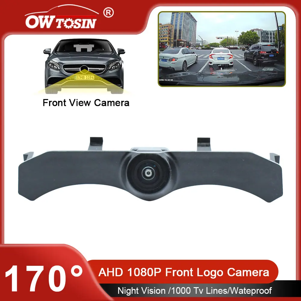 For Audi Q3 RSQ3 F3 2018 2019 2020 2021 2022 Vehicle Logo Front View Camera 170° Fisheye AHD 1080P Car Front Camera