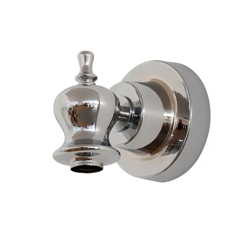 Sala de estar estilo medieval do vintage mini lâmpada de parede flor prata branco lâmpada de parede