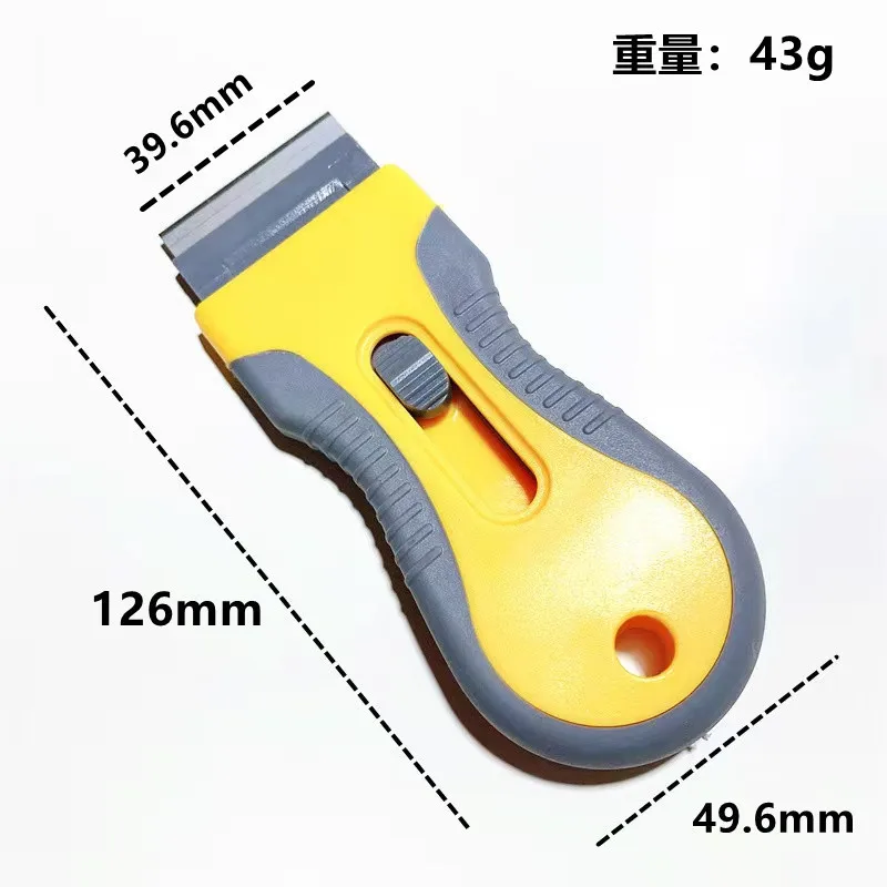 Window Glass Glue Sticker Remover Car Auto Cleaning Razor Scraper Fiber Vinyl Wrap Film Oven Tint Clean Squeegee Tool