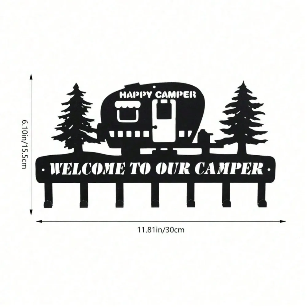 Gantungan Dinding Kayu Pinus Rustic - Gantungan Besi Tempa Kuat untuk Mantel, Kunci, Cangkir & Lainnya, Dekorasi Dinding untuk Rumah Pedesaan & Kabin Sepanjang Musim