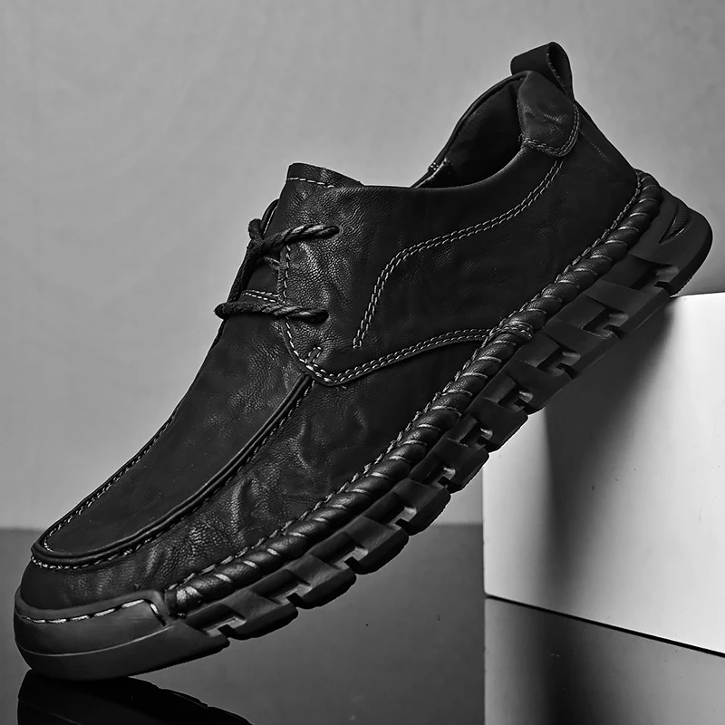 

Leather Shoes Casual Business Shoes for Men Dress Tenis De Hombre Moccasins Mokasin Tenis Caballero Designer